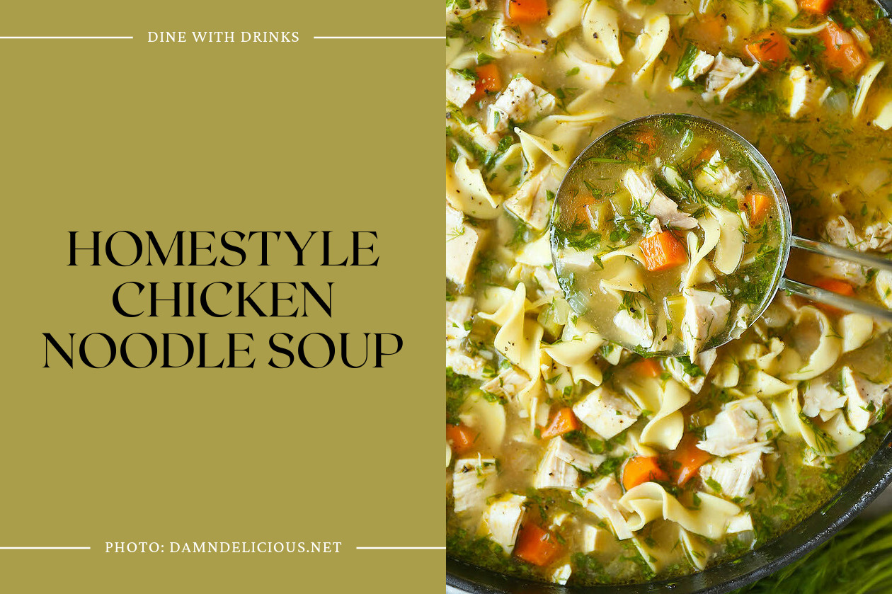 Homestyle Chicken Noodle Soup