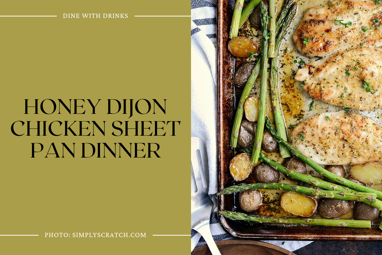 Honey Dijon Chicken Sheet Pan Dinner
