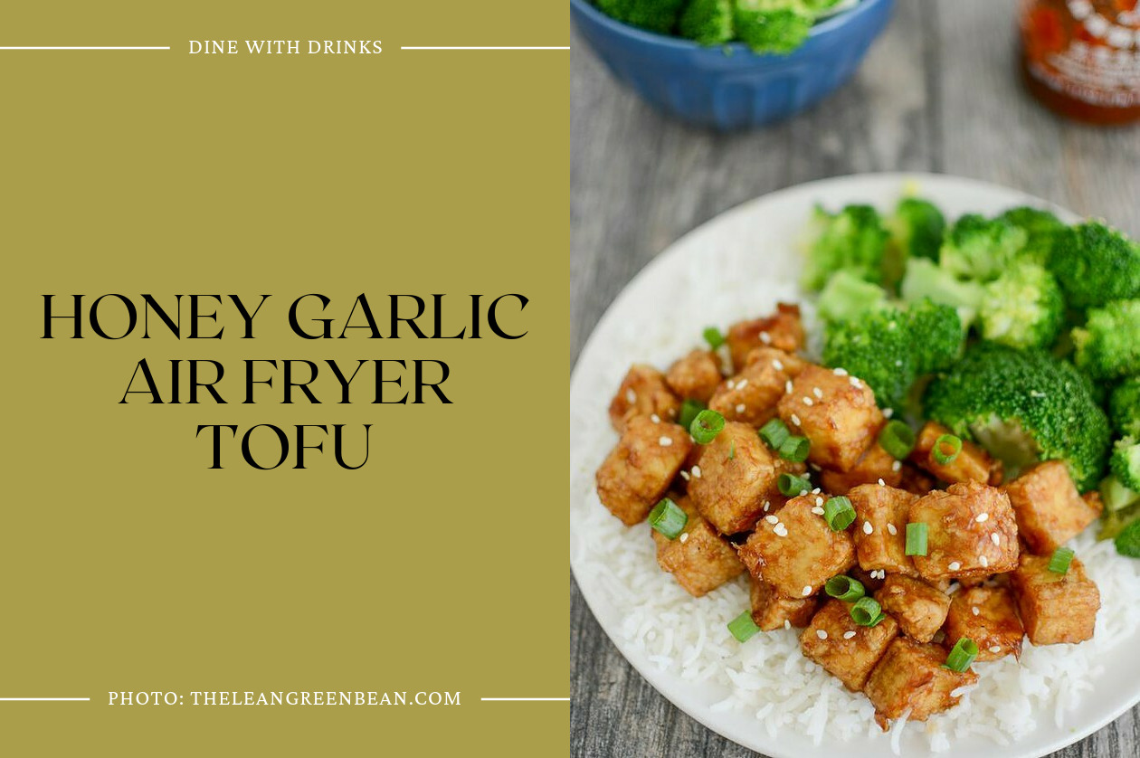 Honey Garlic Air Fryer Tofu