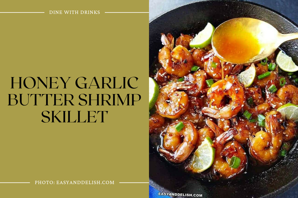 Honey Garlic Butter Shrimp Skillet