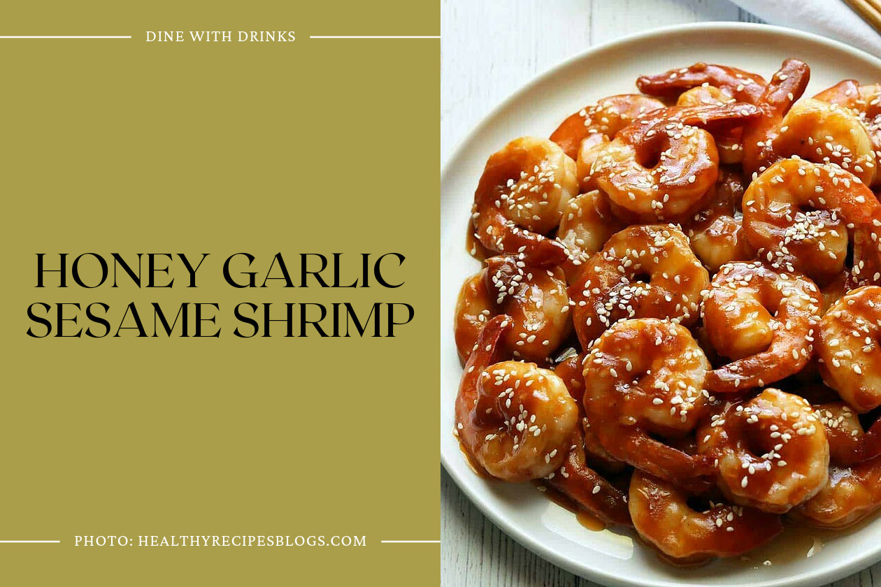 Honey Garlic Sesame Shrimp