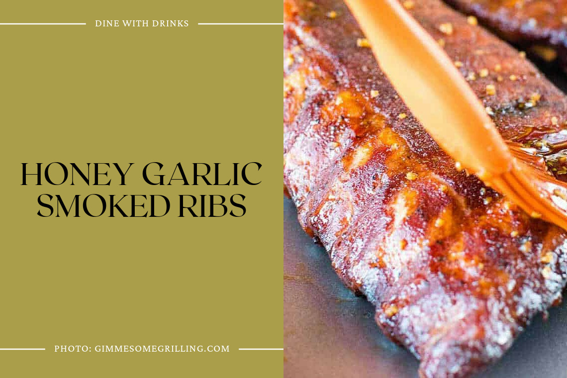 Honey Garlic Smoked Ribs