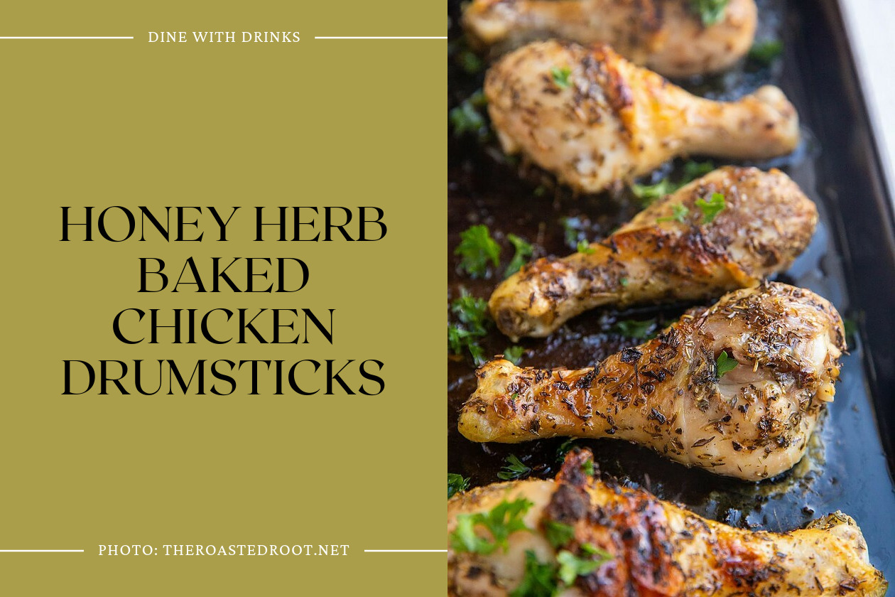 Honey Herb Baked Chicken Drumsticks