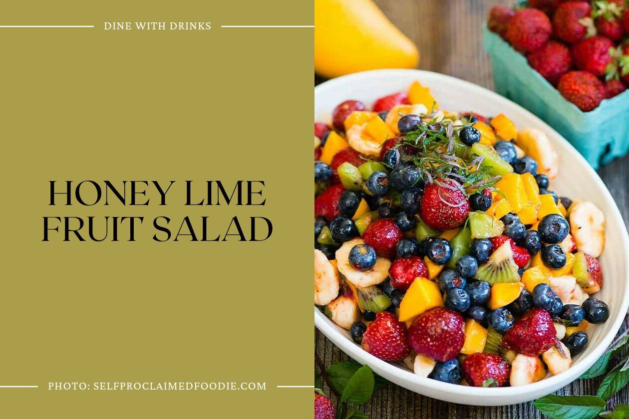 Honey Lime Fruit Salad