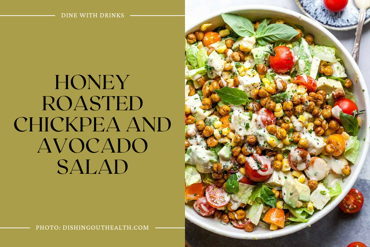 Honey Roasted Chickpea And Avocado Salad