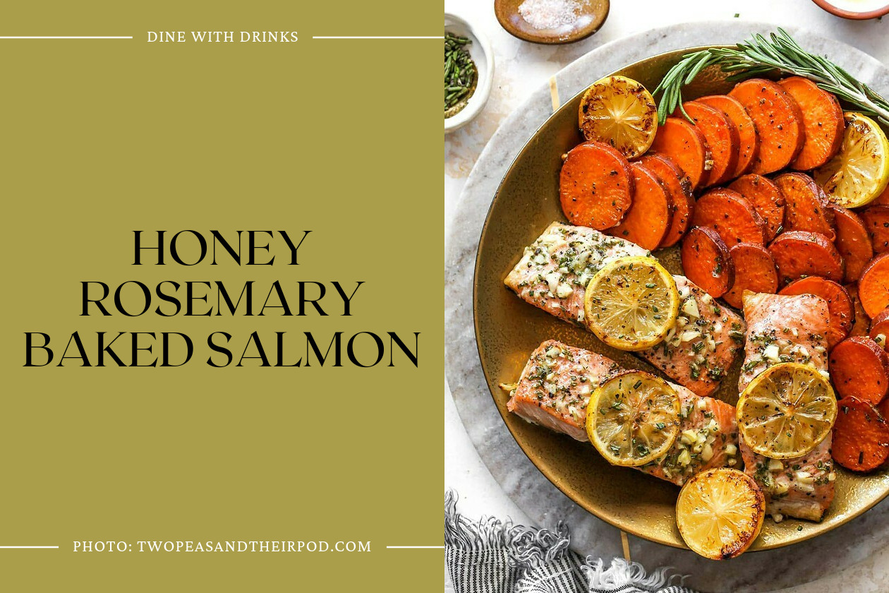 Honey Rosemary Baked Salmon