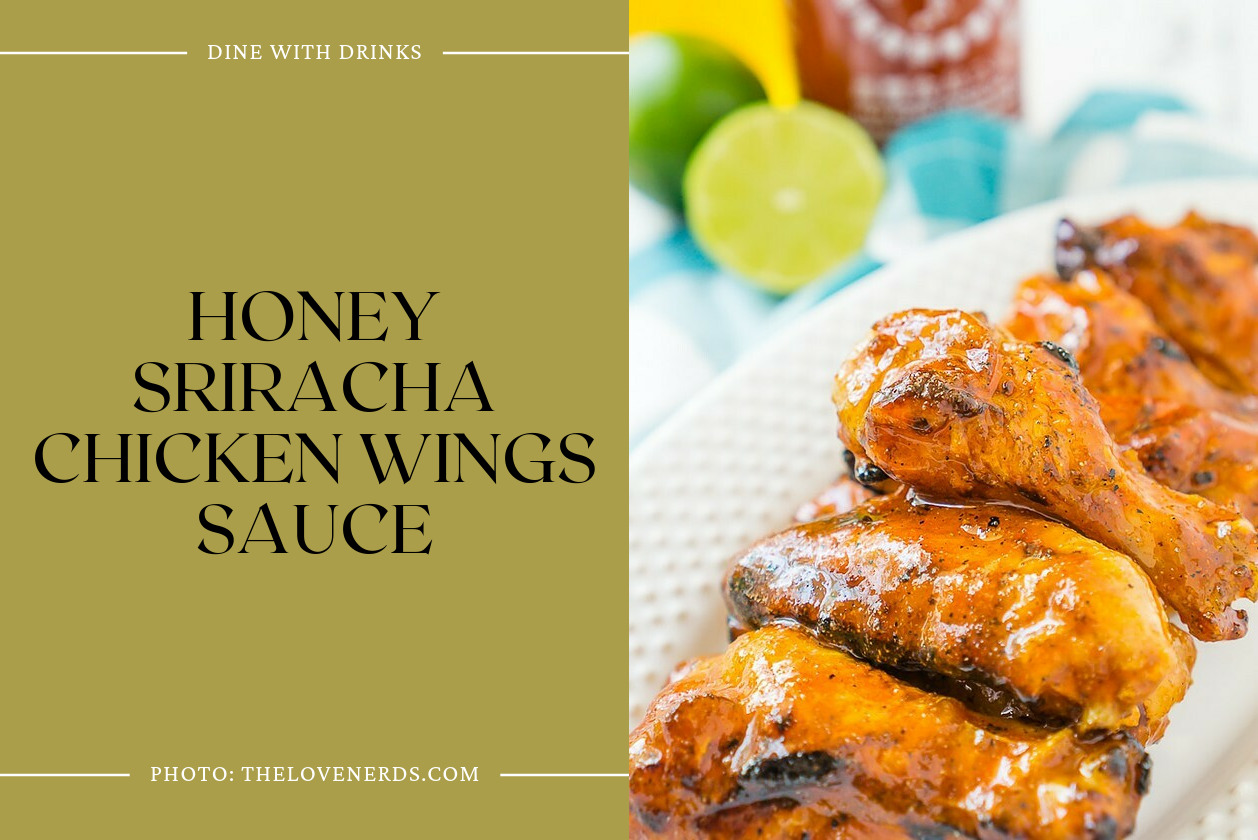 Honey Sriracha Chicken Wings Sauce