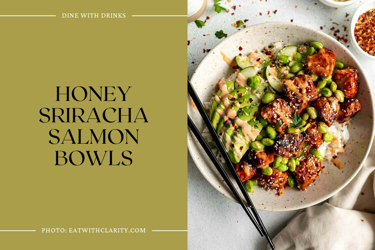 Honey Sriracha Salmon Bowls