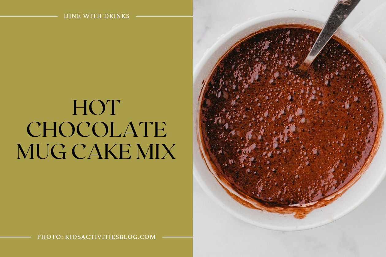 Hot Chocolate Mug Cake Mix