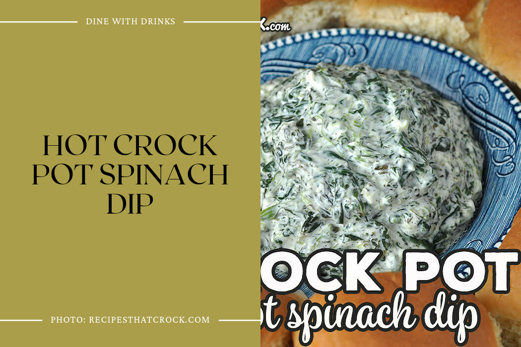 Hot Crock Pot Spinach Dip