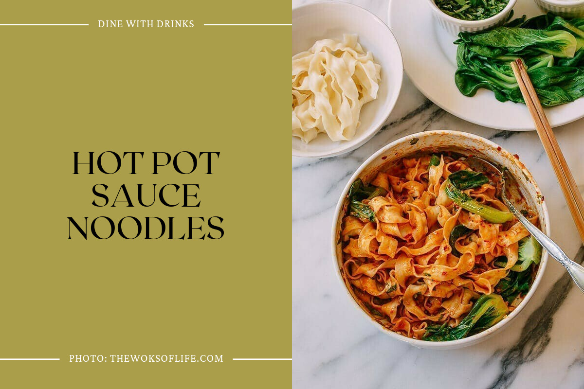 Hot Pot Sauce Noodles