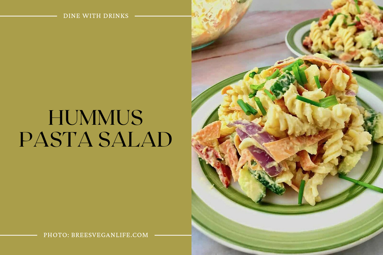 Hummus Pasta Salad
