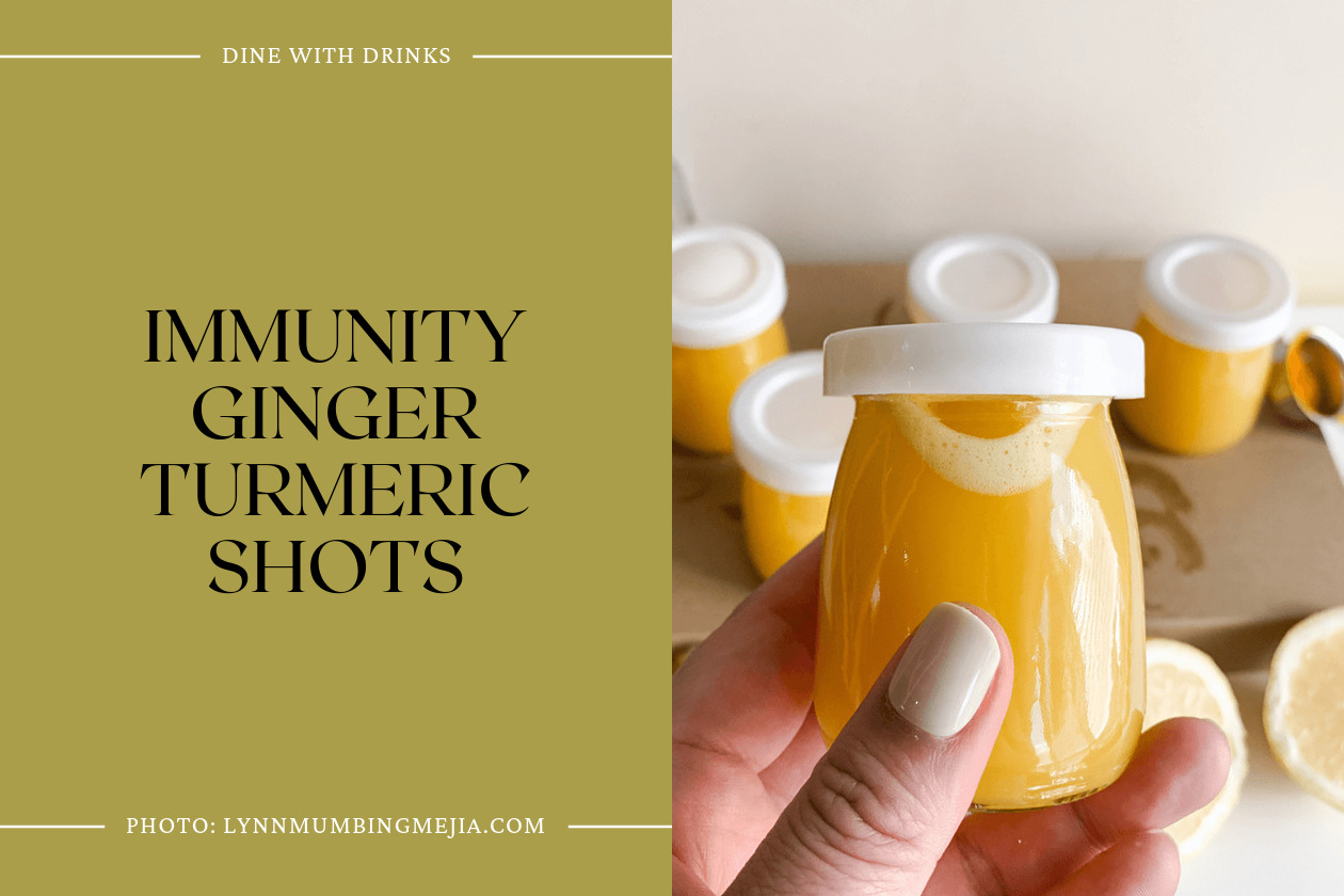 Immunity Ginger Turmeric Shots