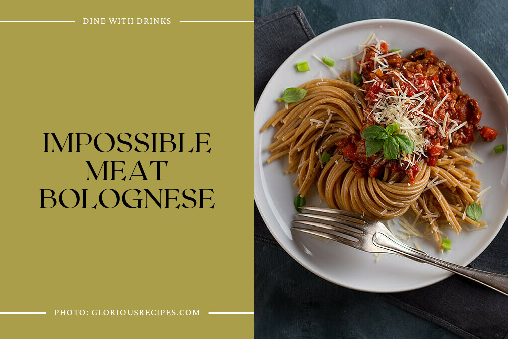 Impossible Meat Bolognese