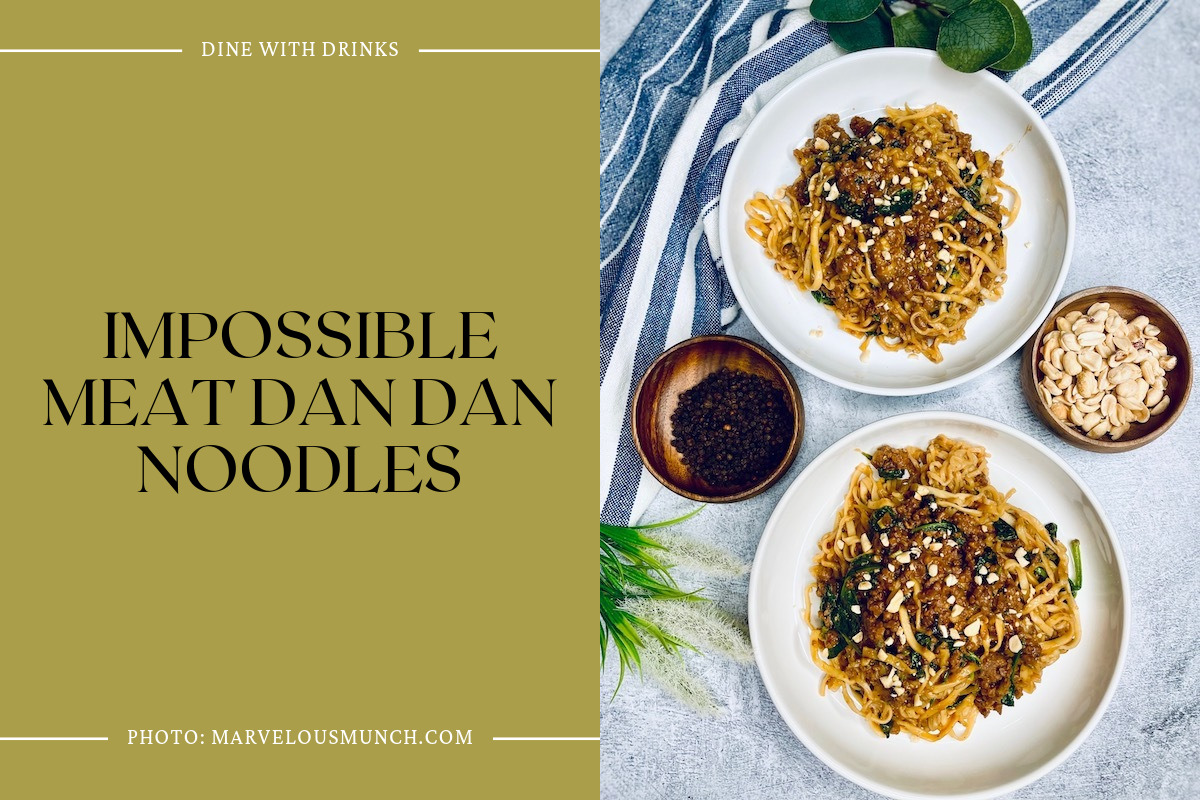 Impossible Meat Dan Dan Noodles