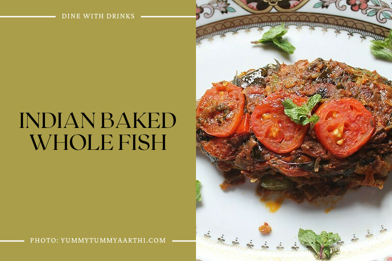 Indian Baked Whole Fish