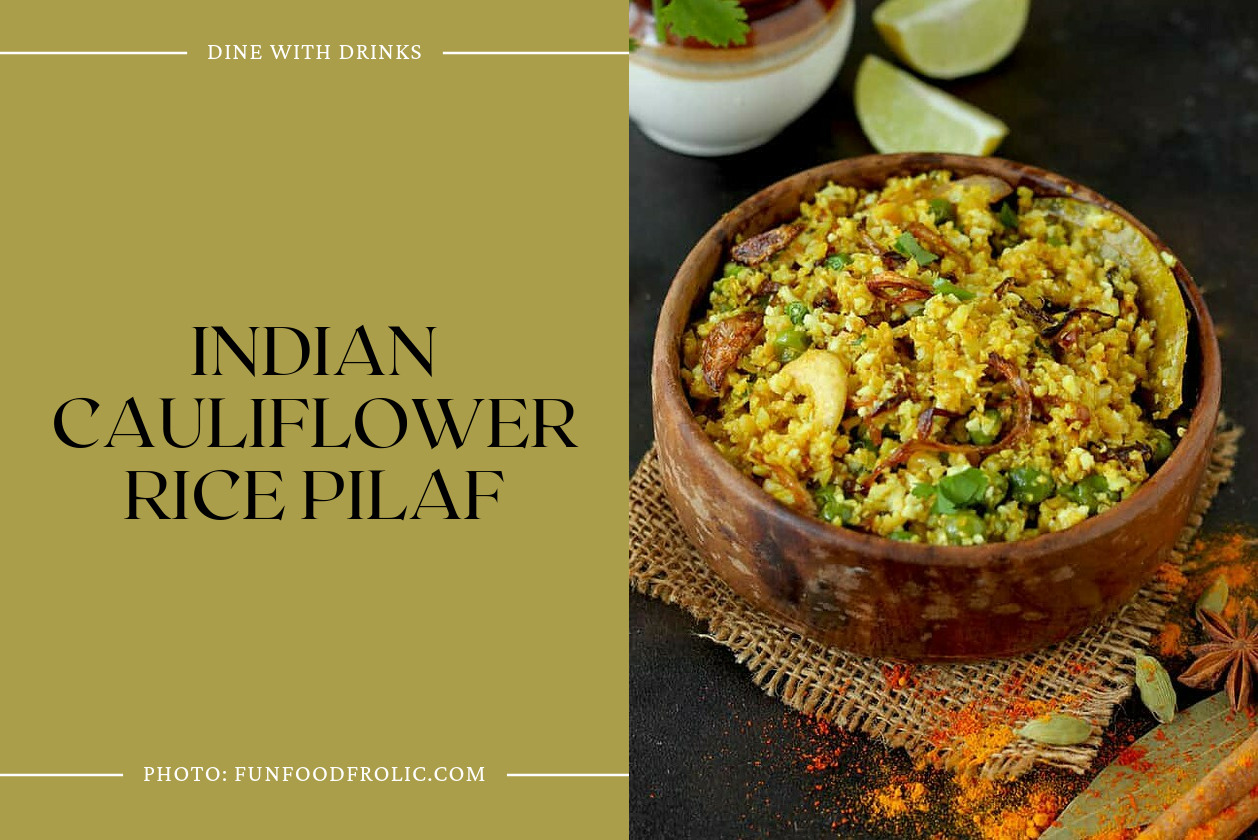 Indian Cauliflower Rice Pilaf