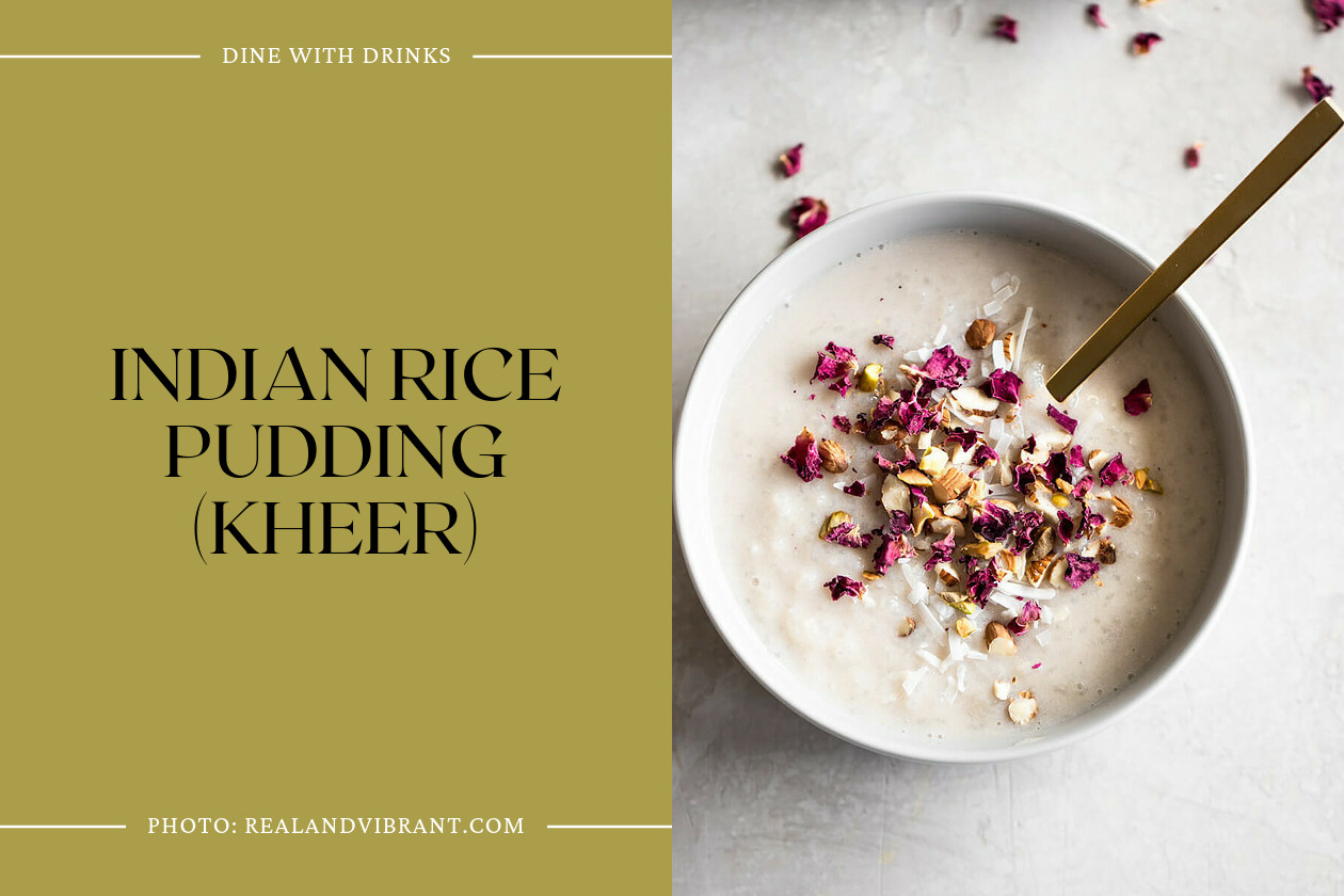 Indian Rice Pudding (Kheer)