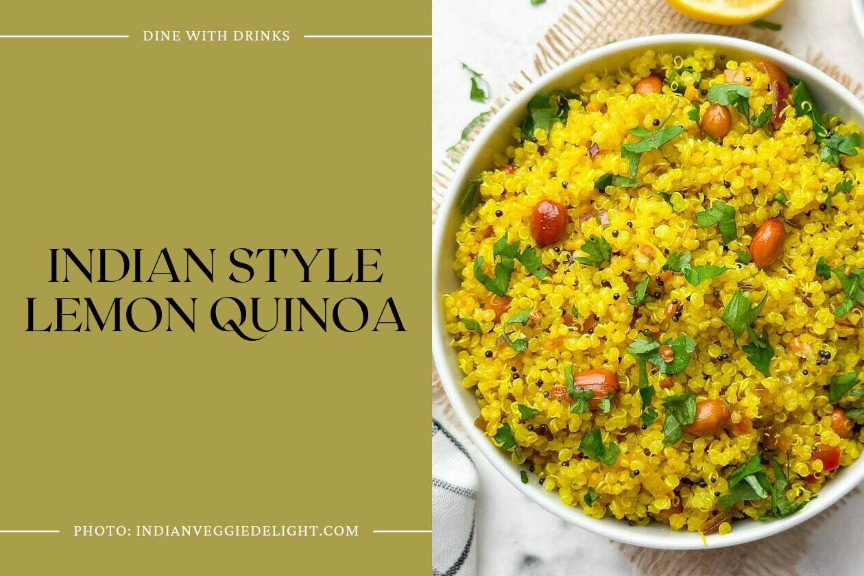 Indian Style Lemon Quinoa