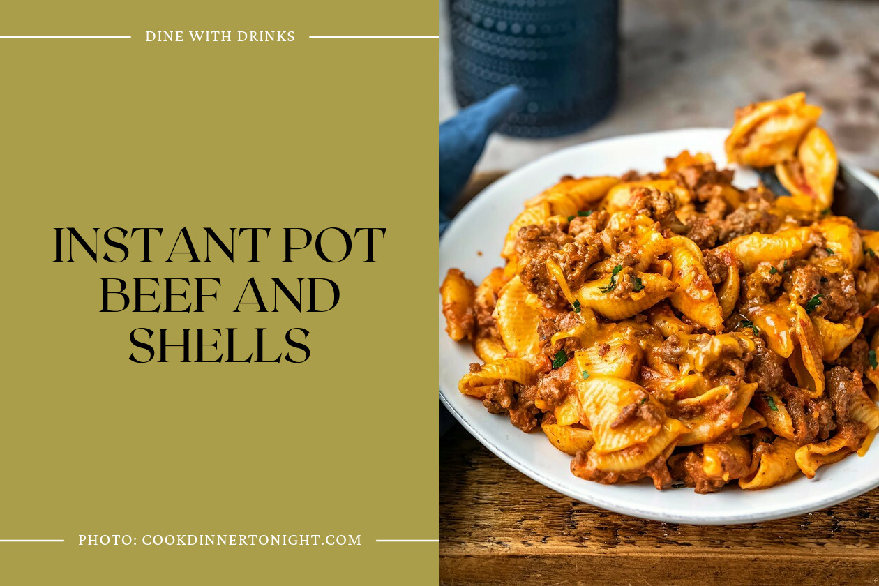 Instant Pot Beef And Shells