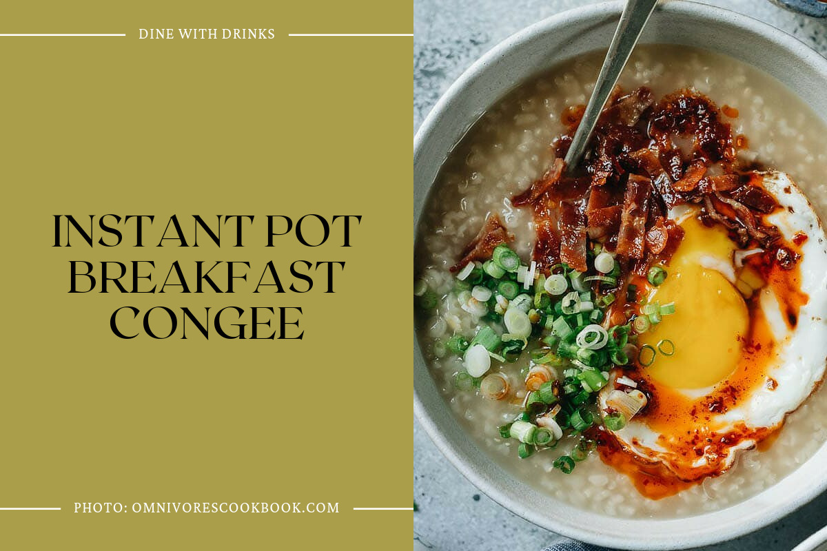 Instant Pot Breakfast Congee