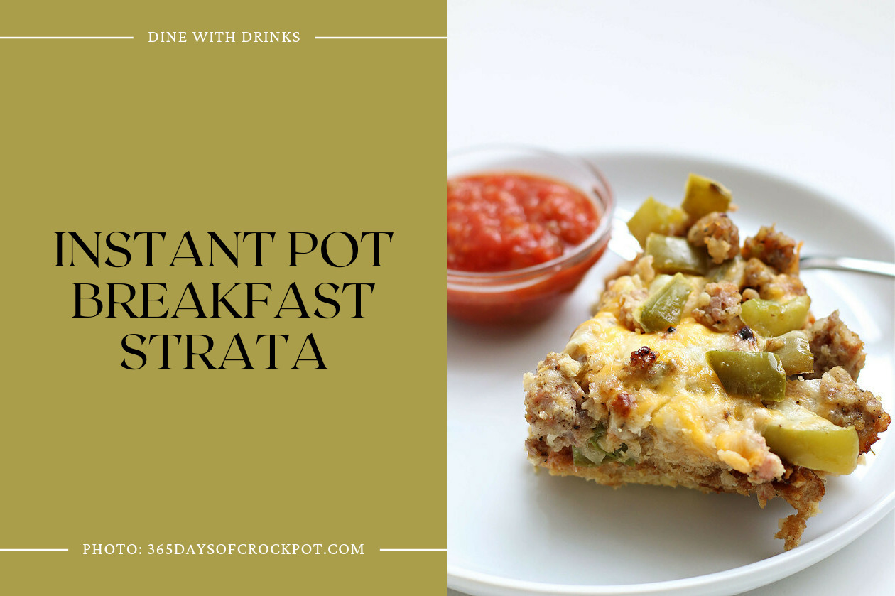 Instant Pot Breakfast Strata
