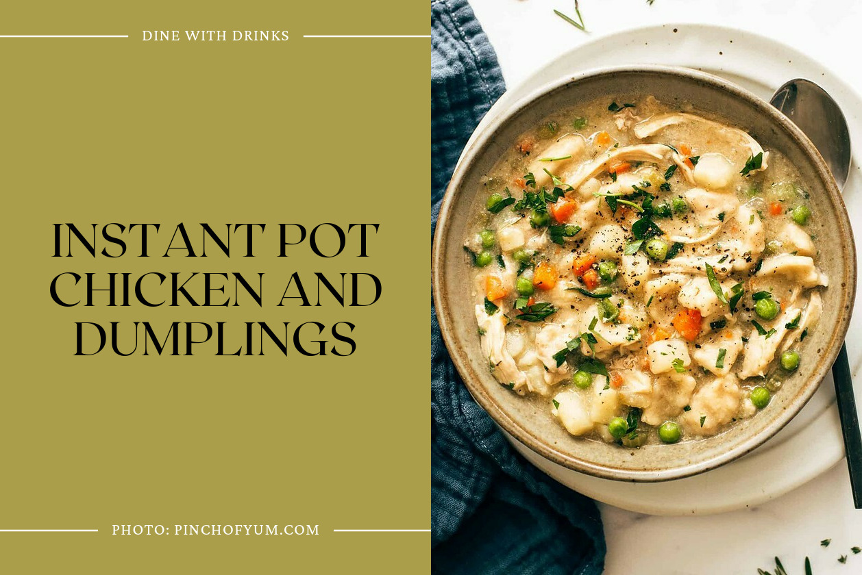 Instant Pot Chicken And Dumplings