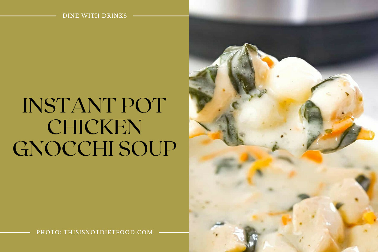 Instant Pot Chicken Gnocchi Soup