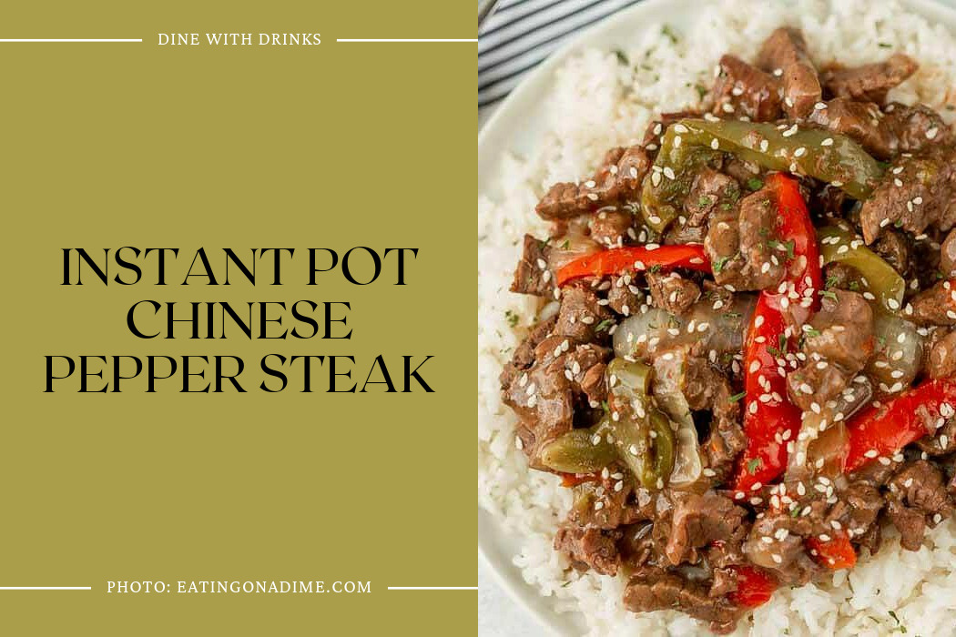 Instant Pot Chinese Pepper Steak
