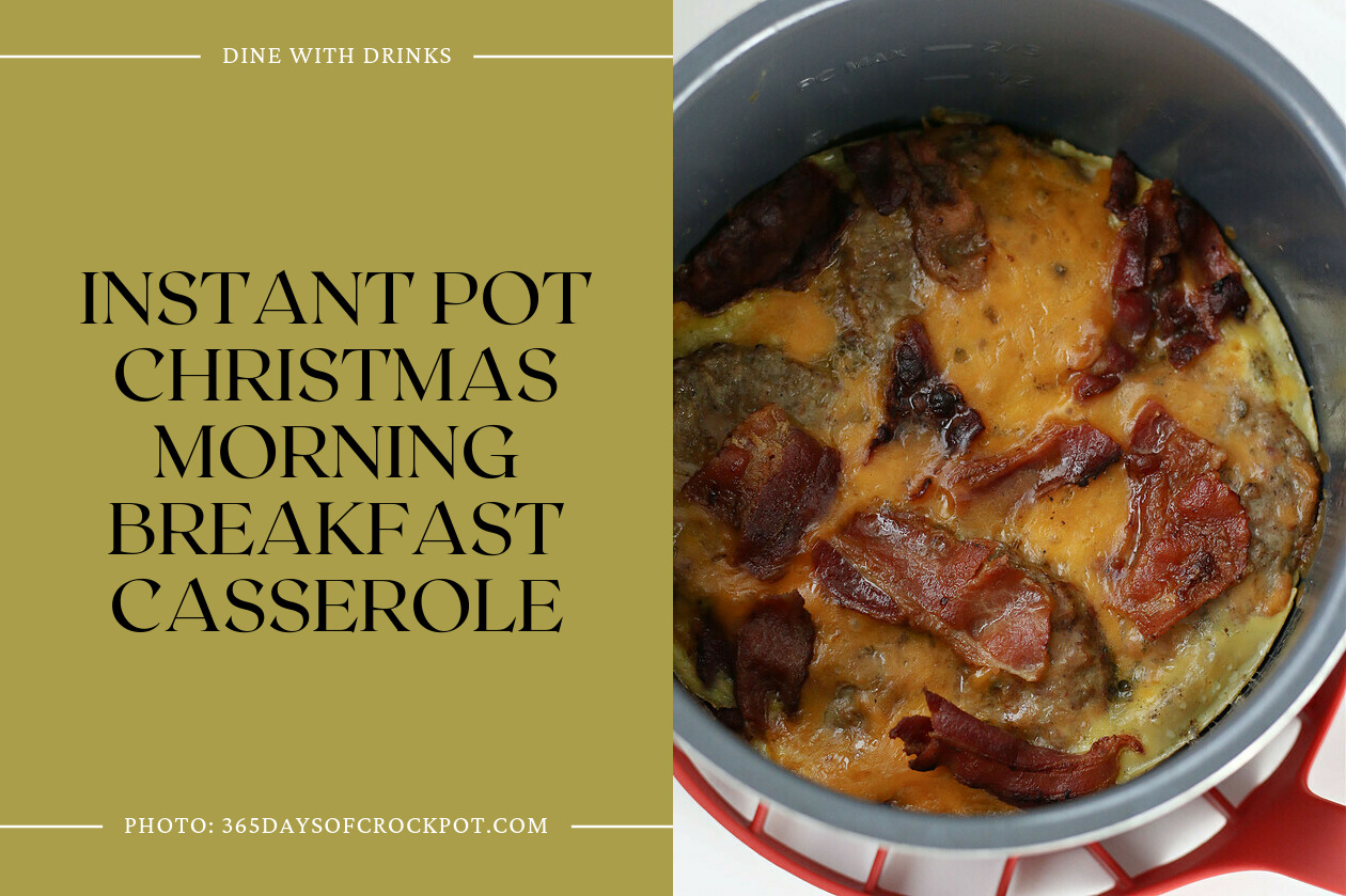 Instant Pot Christmas Morning Breakfast Casserole
