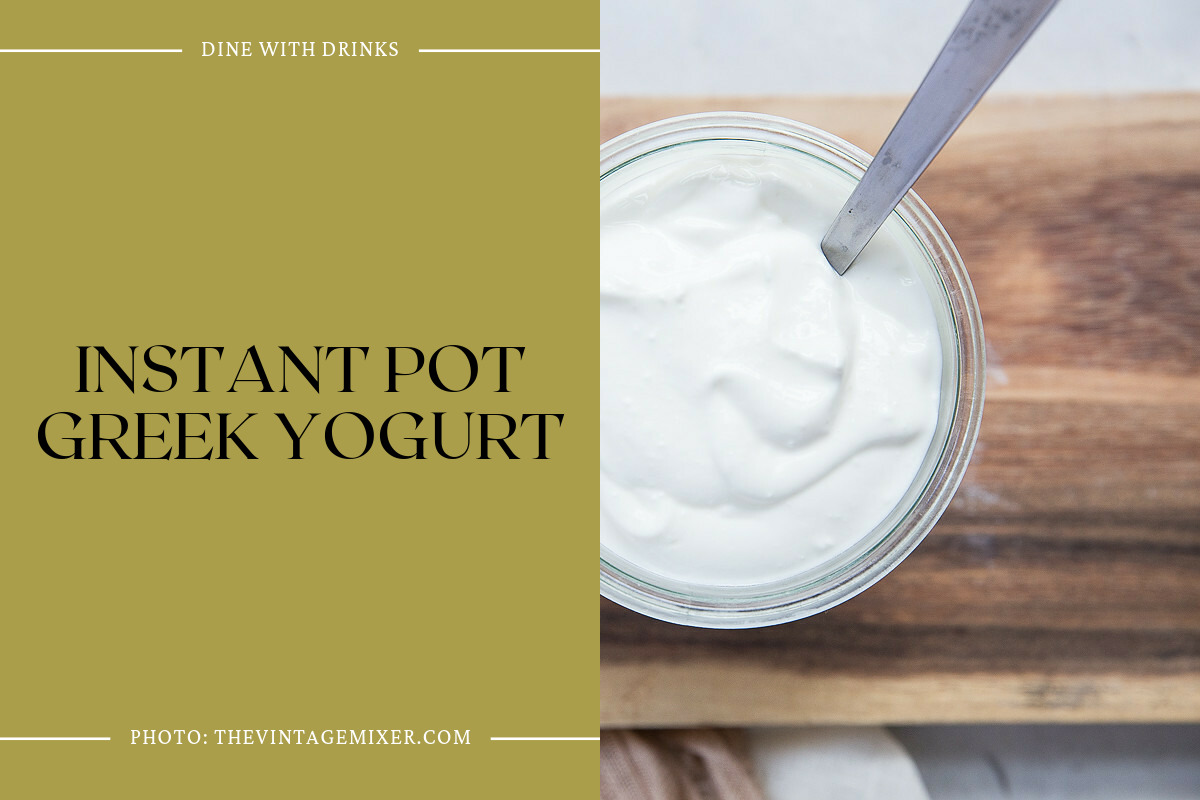 Instant Pot Greek Yogurt