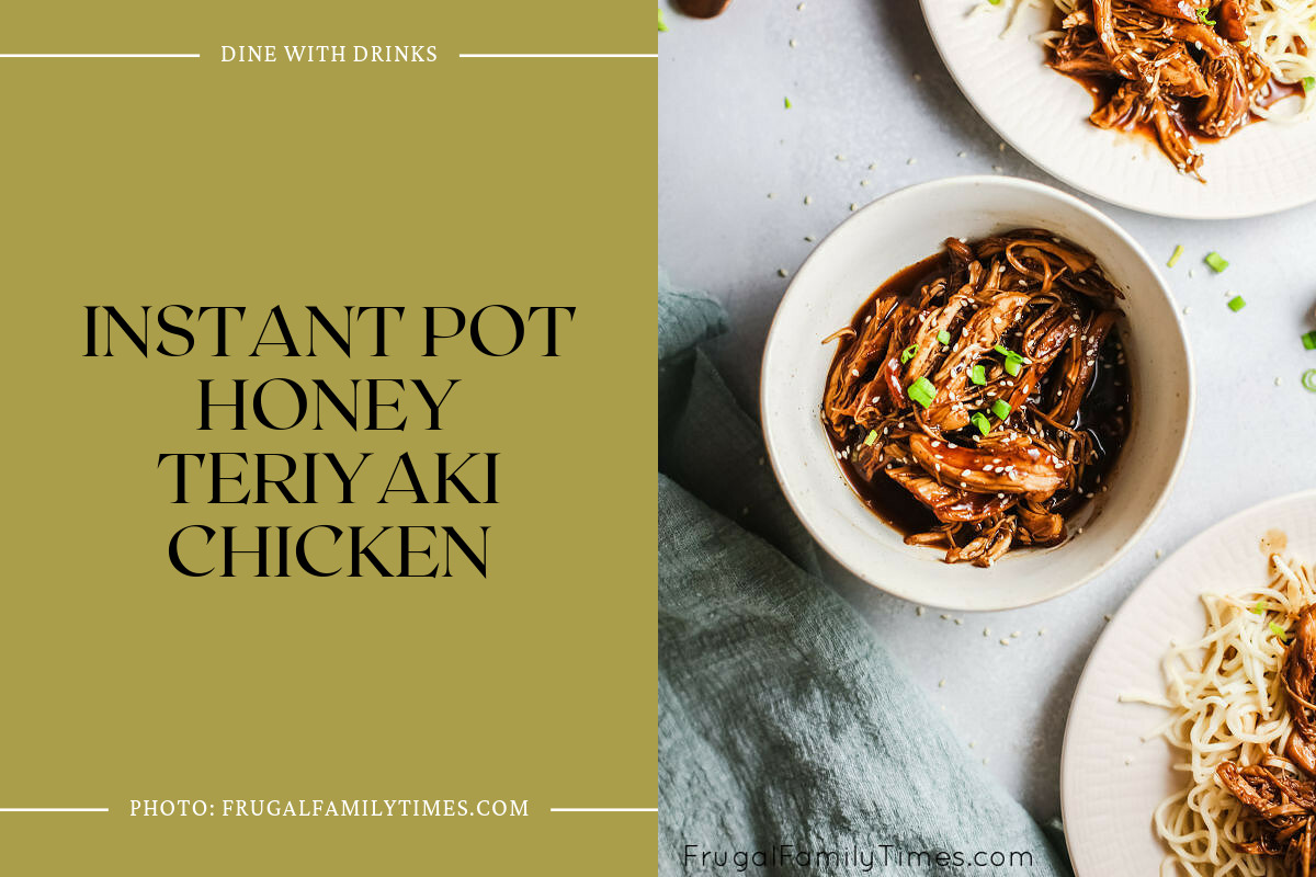 Instant Pot Honey Teriyaki Chicken