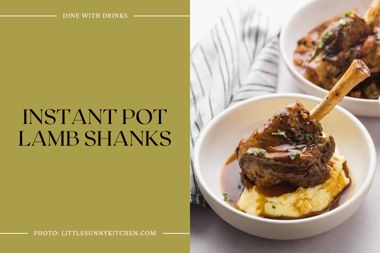 Instant Pot Lamb Shanks