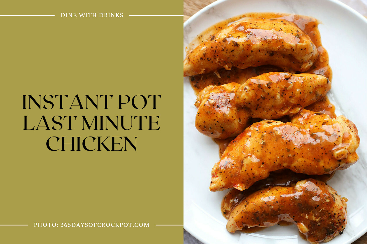 Instant Pot Last Minute Chicken