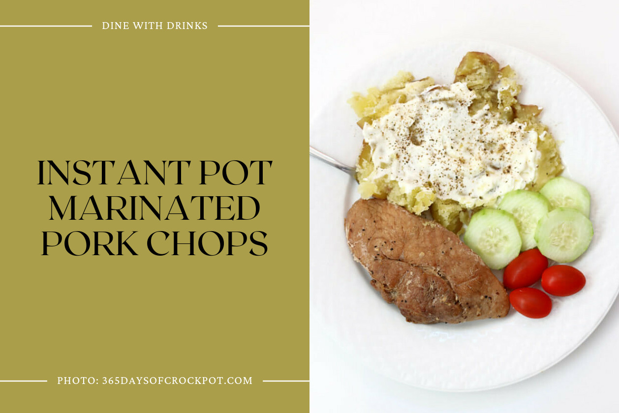Instant Pot Marinated Pork Chops