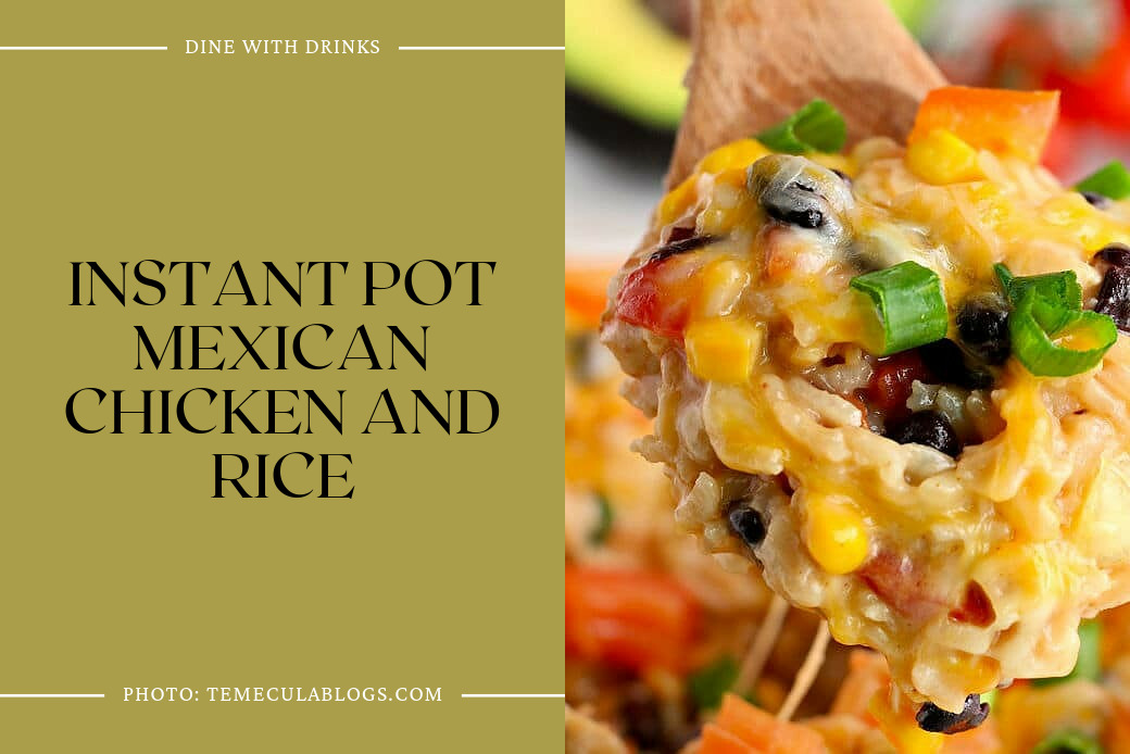 Instant Pot Mexican Chicken And Rice