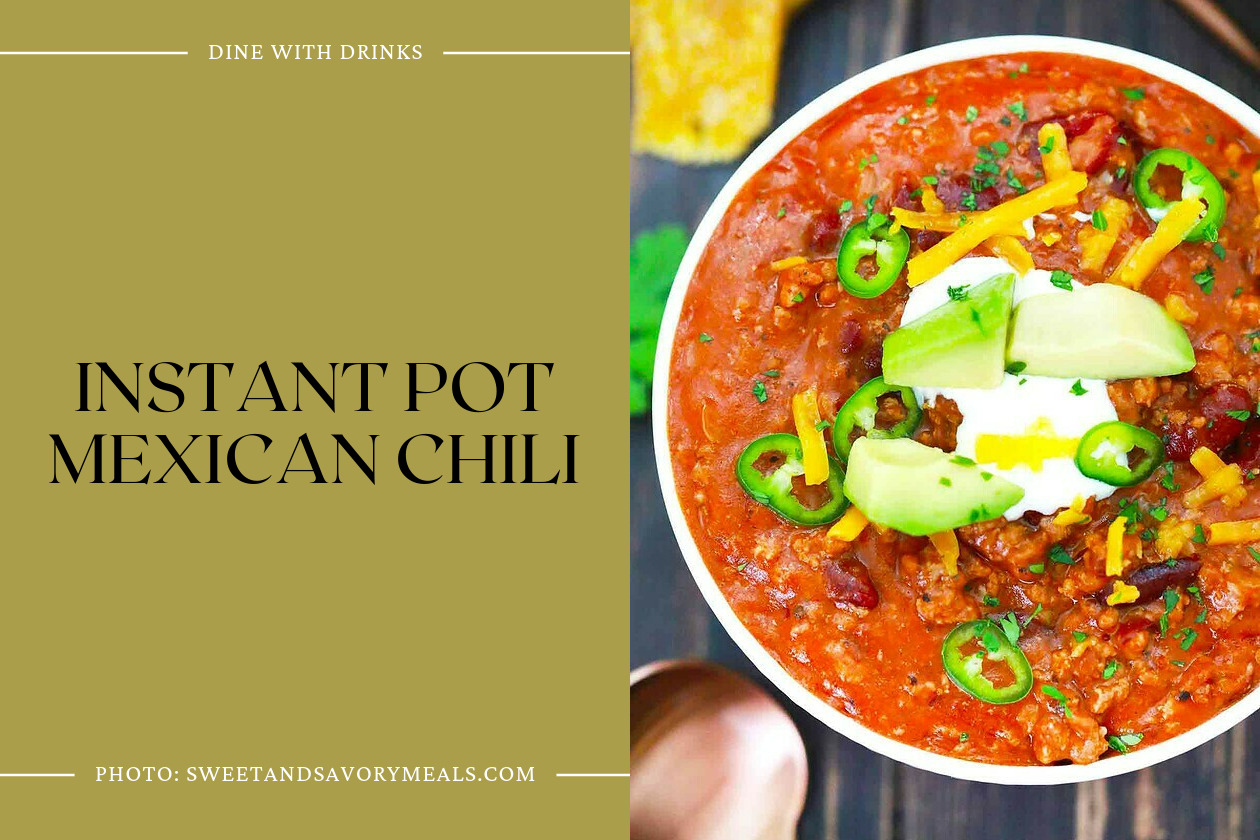 Instant Pot Mexican Chili