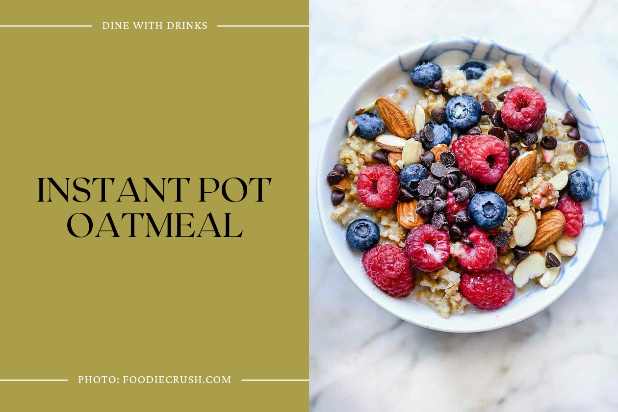 Instant Pot Oatmeal