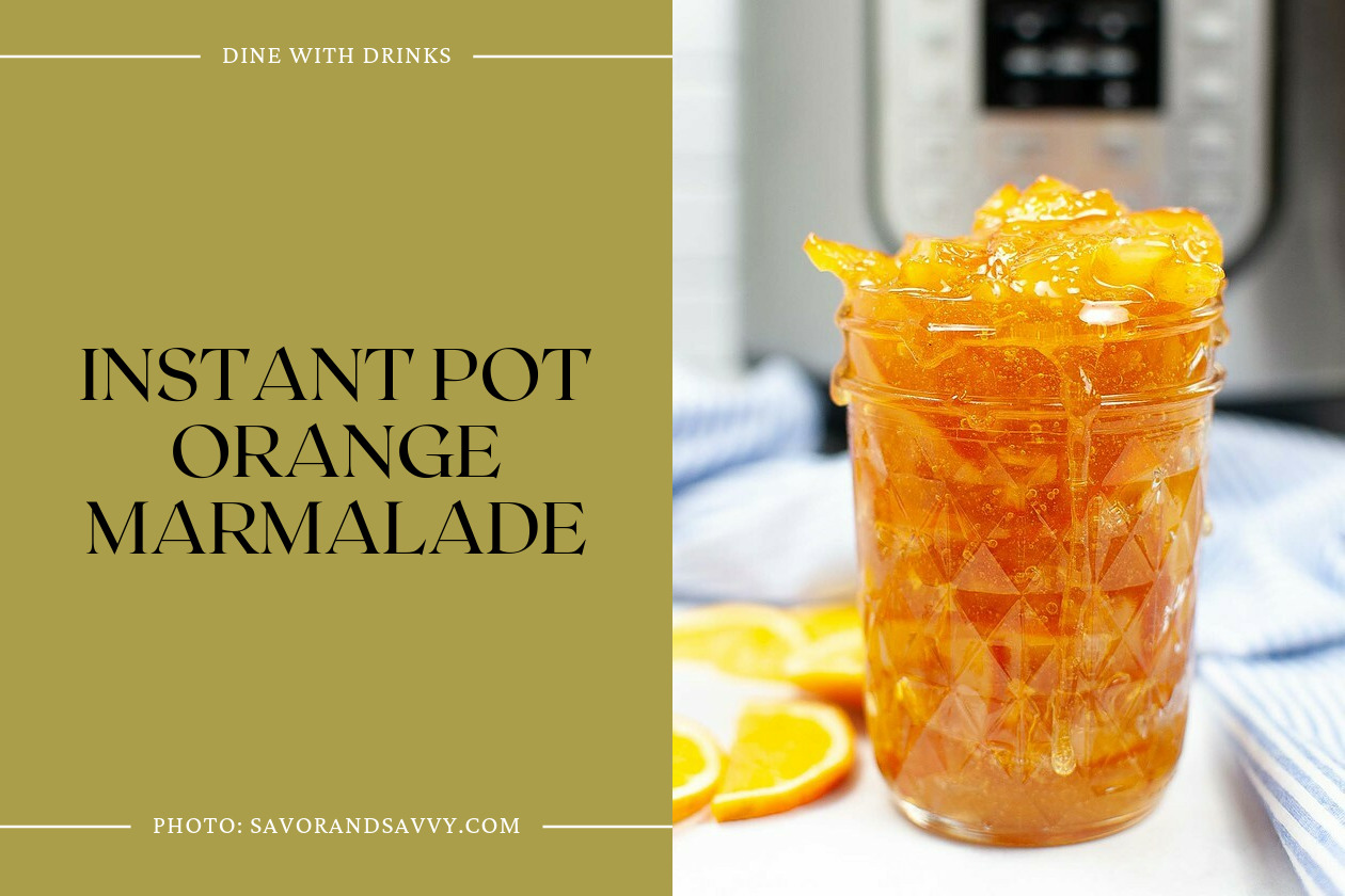 Instant Pot Orange Marmalade