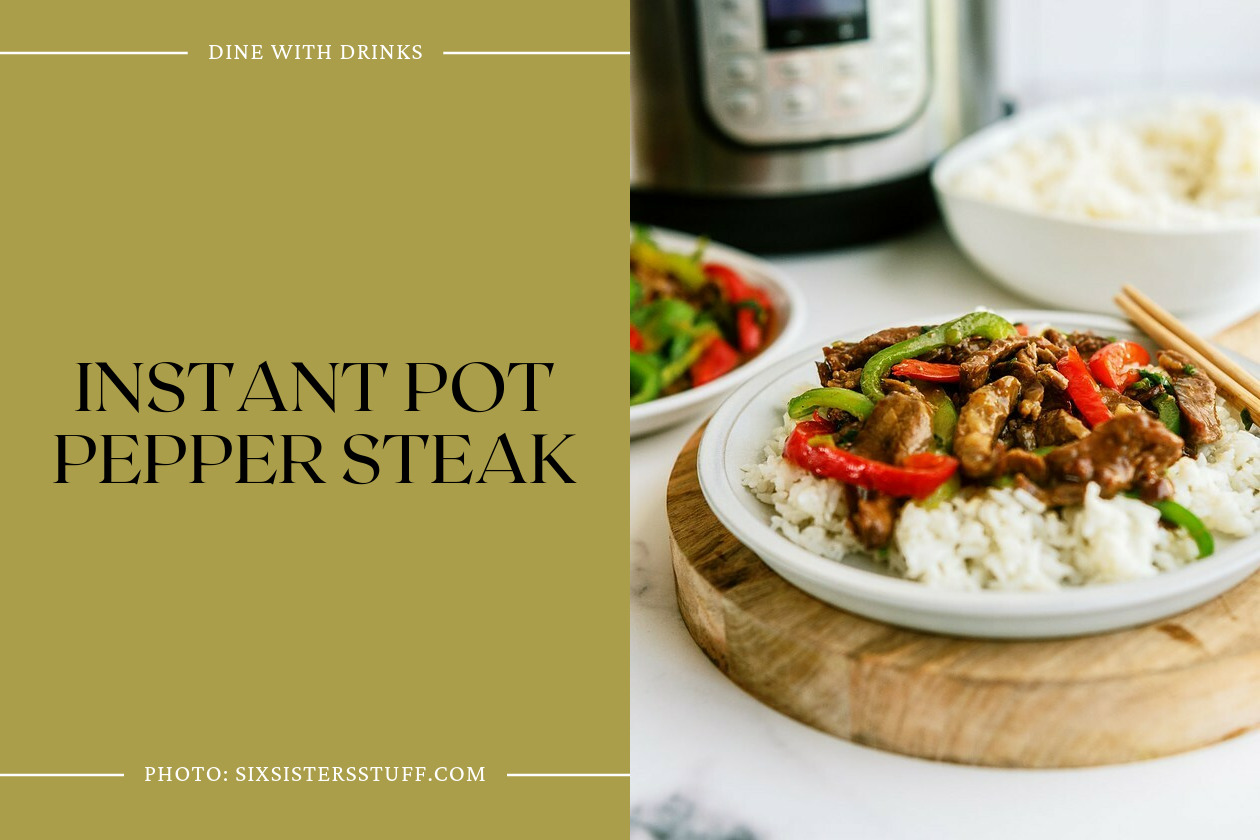 Instant Pot Pepper Steak