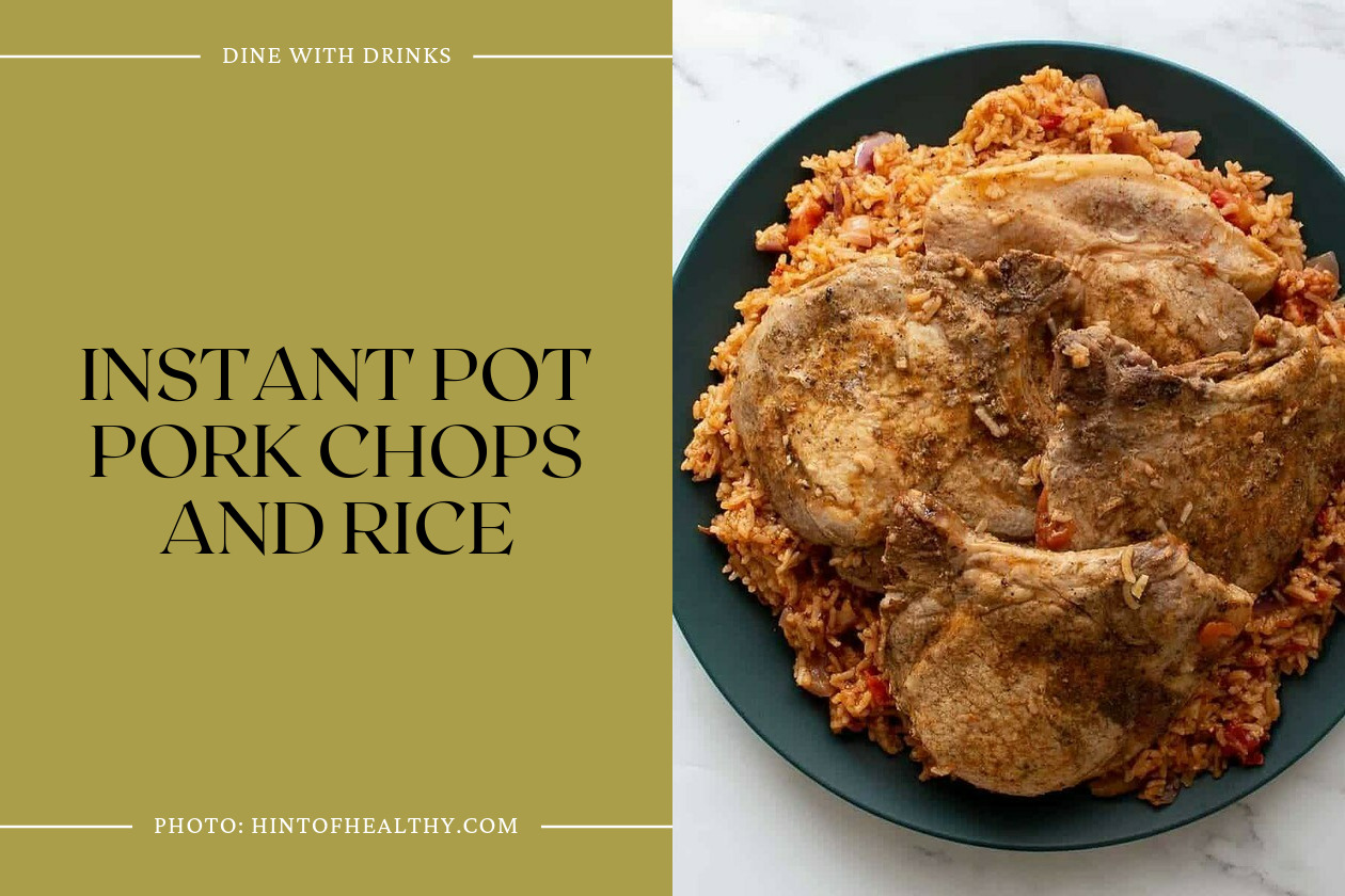 Instant Pot Pork Chops And Rice