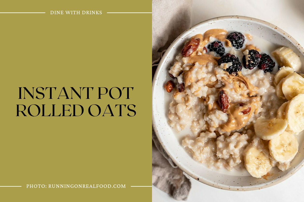 Instant Pot Rolled Oats
