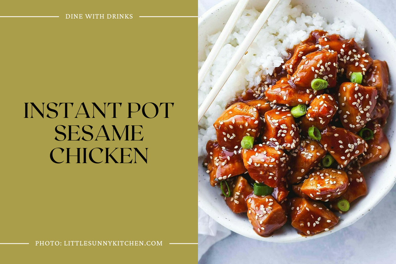 Instant Pot Sesame Chicken