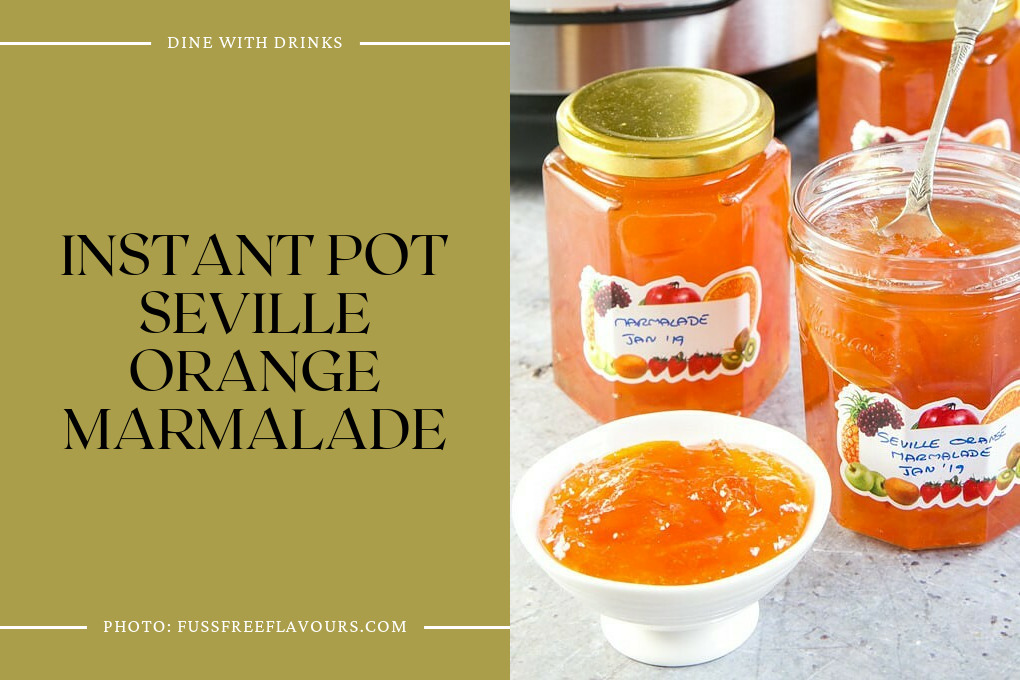 Instant Pot Seville Orange Marmalade