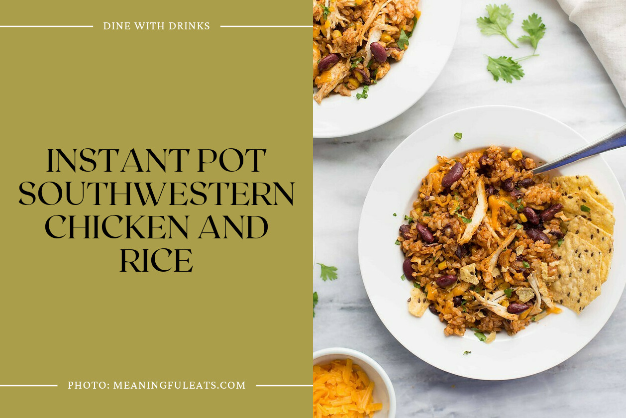 Instant Pot Southwestern Chicken And Rice