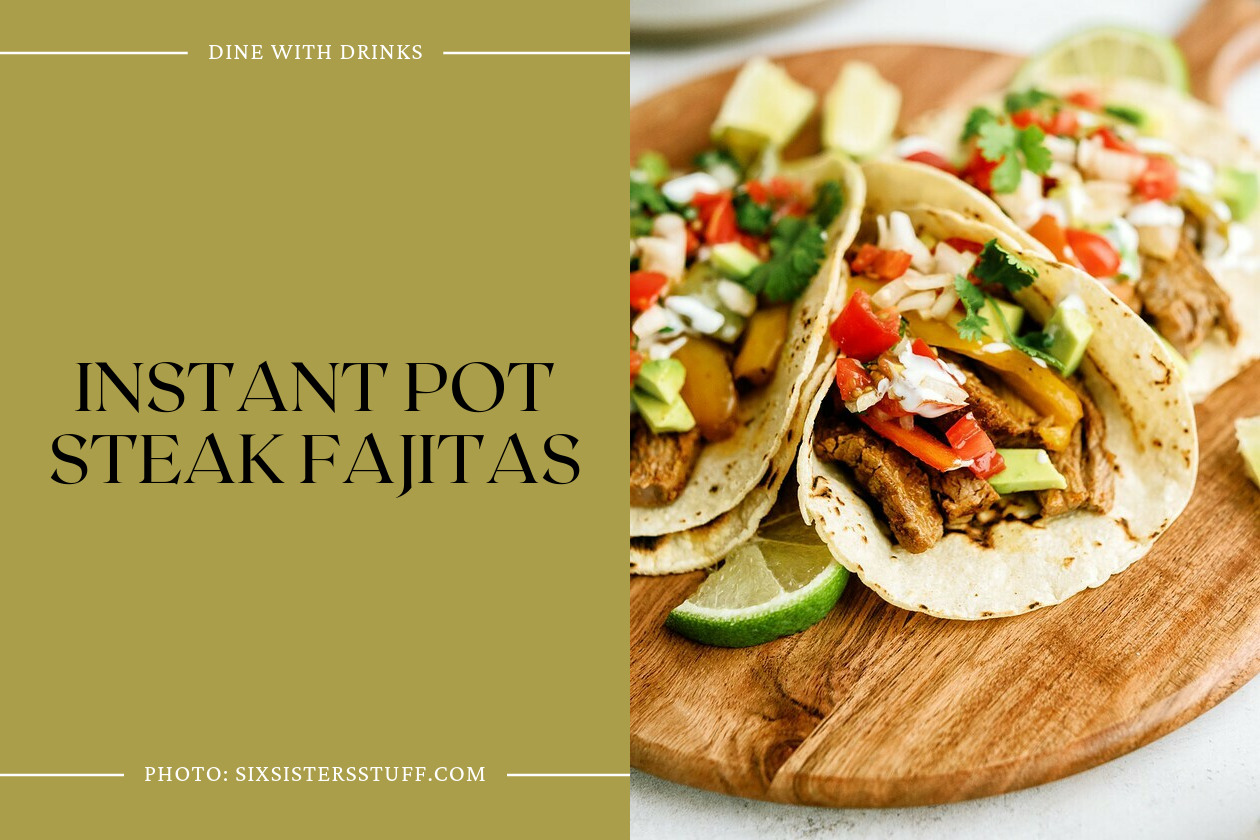 Instant Pot Steak Fajitas