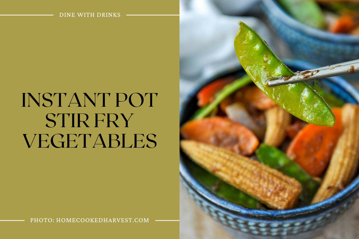 Instant Pot Stir Fry Vegetables