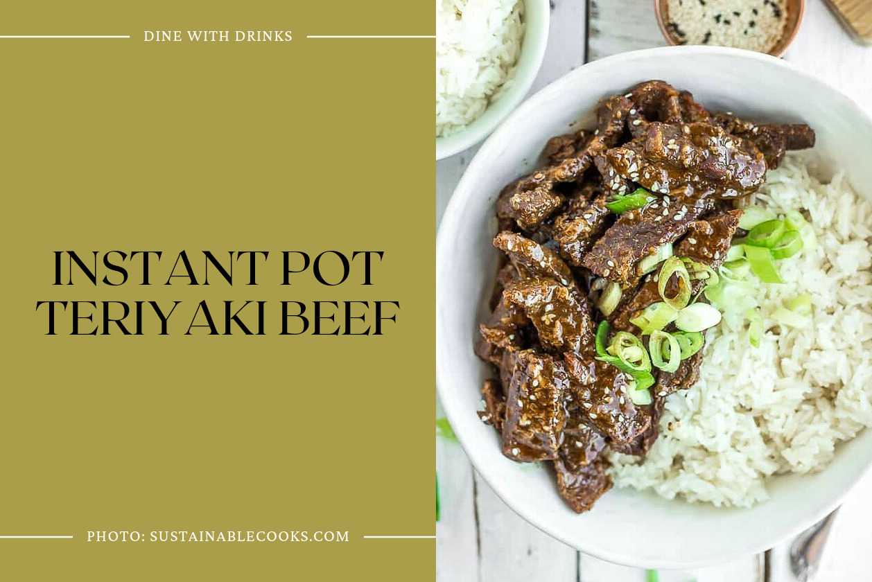 Instant Pot Teriyaki Beef