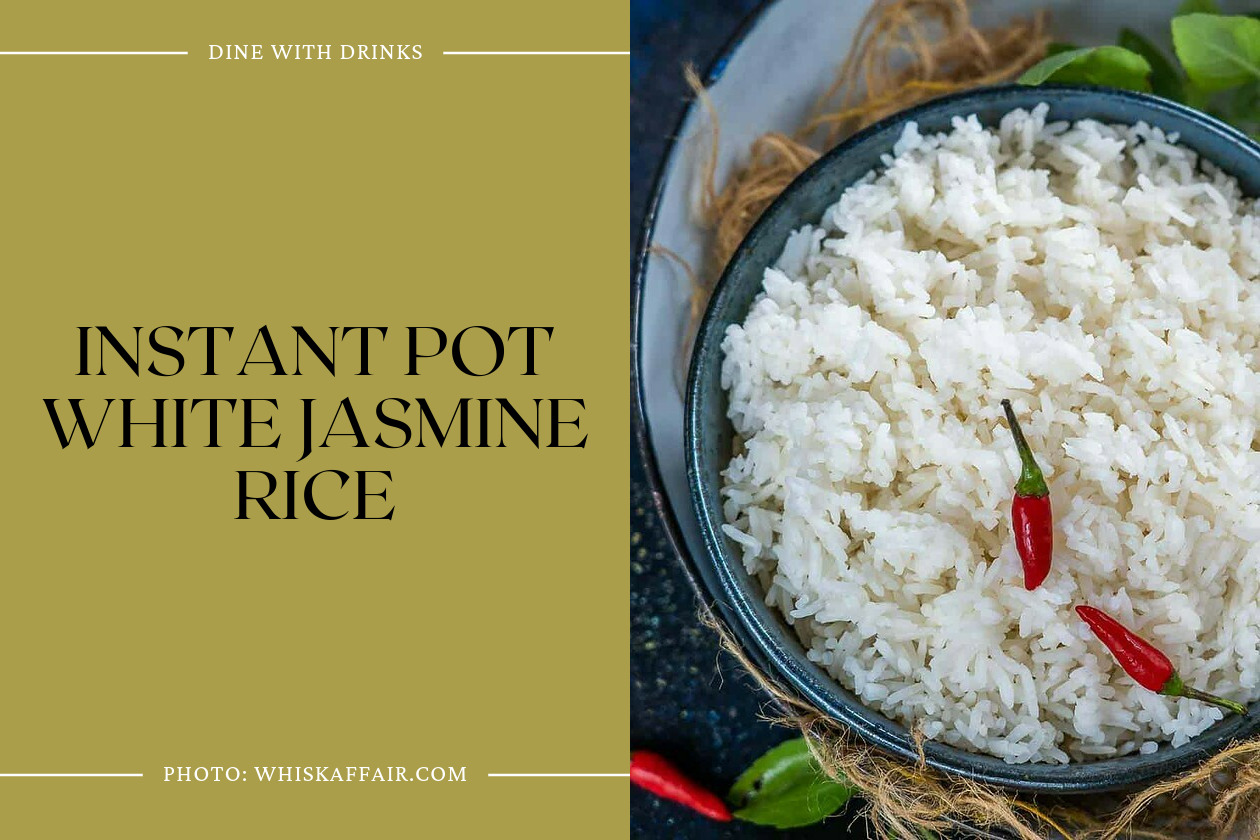 Instant Pot White Jasmine Rice