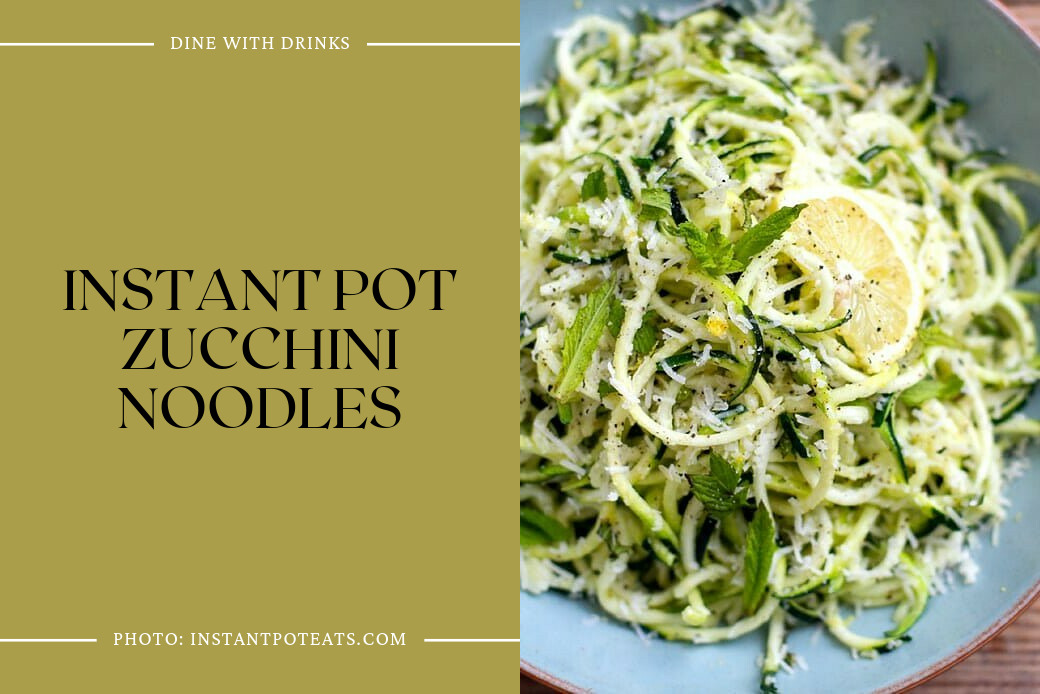 Instant Pot Zucchini Noodles